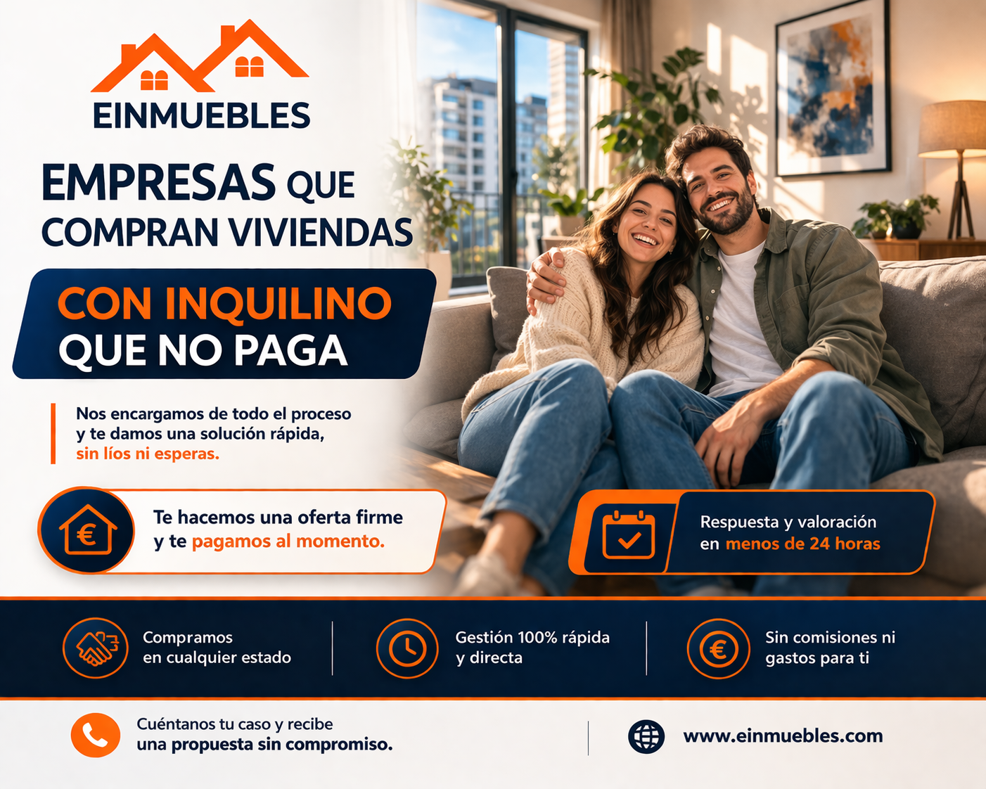 empresas que compran viviendas con inquilino que no paga