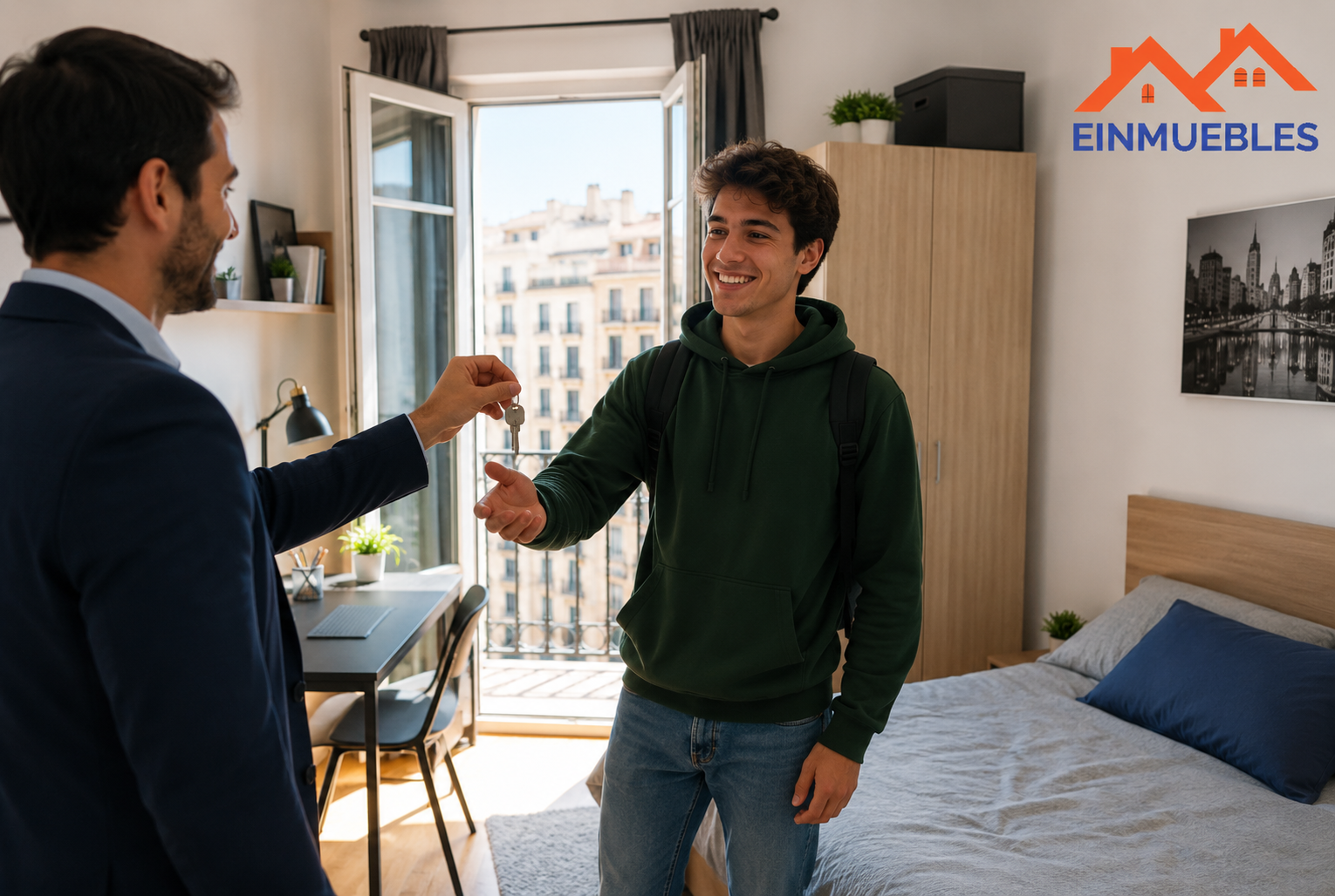Agencia inmobiliaria alquiler de habitaciones a estudiantes Madrid