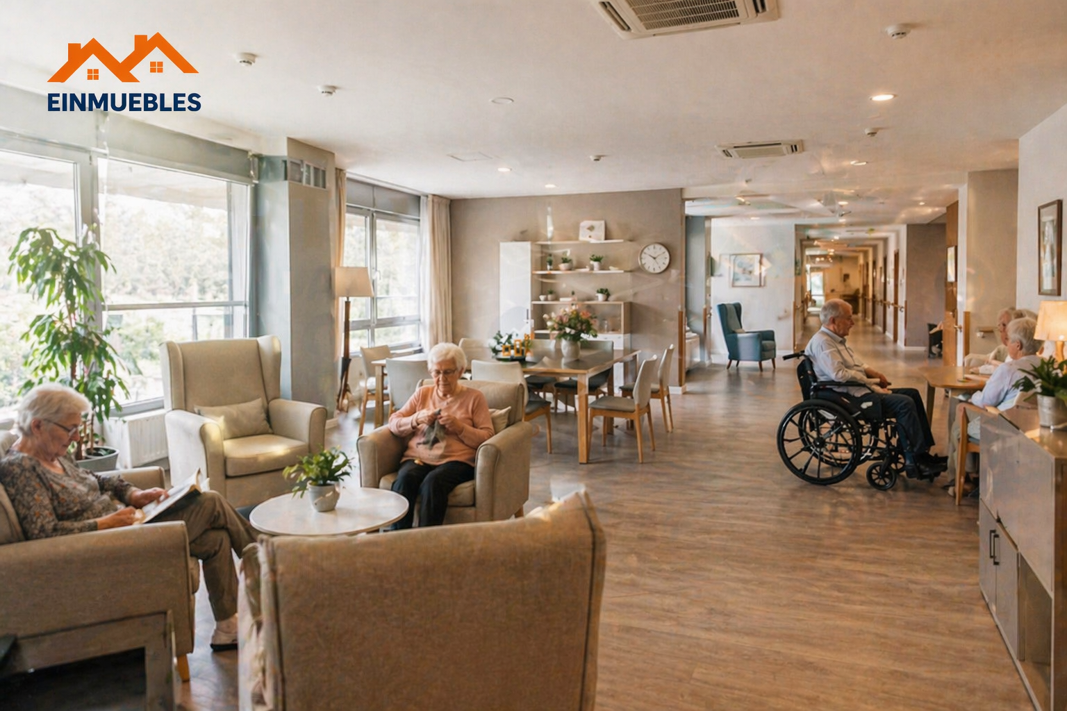 Vender casa para pagar residencia Financia la residencia de ancianos con tu vivienda