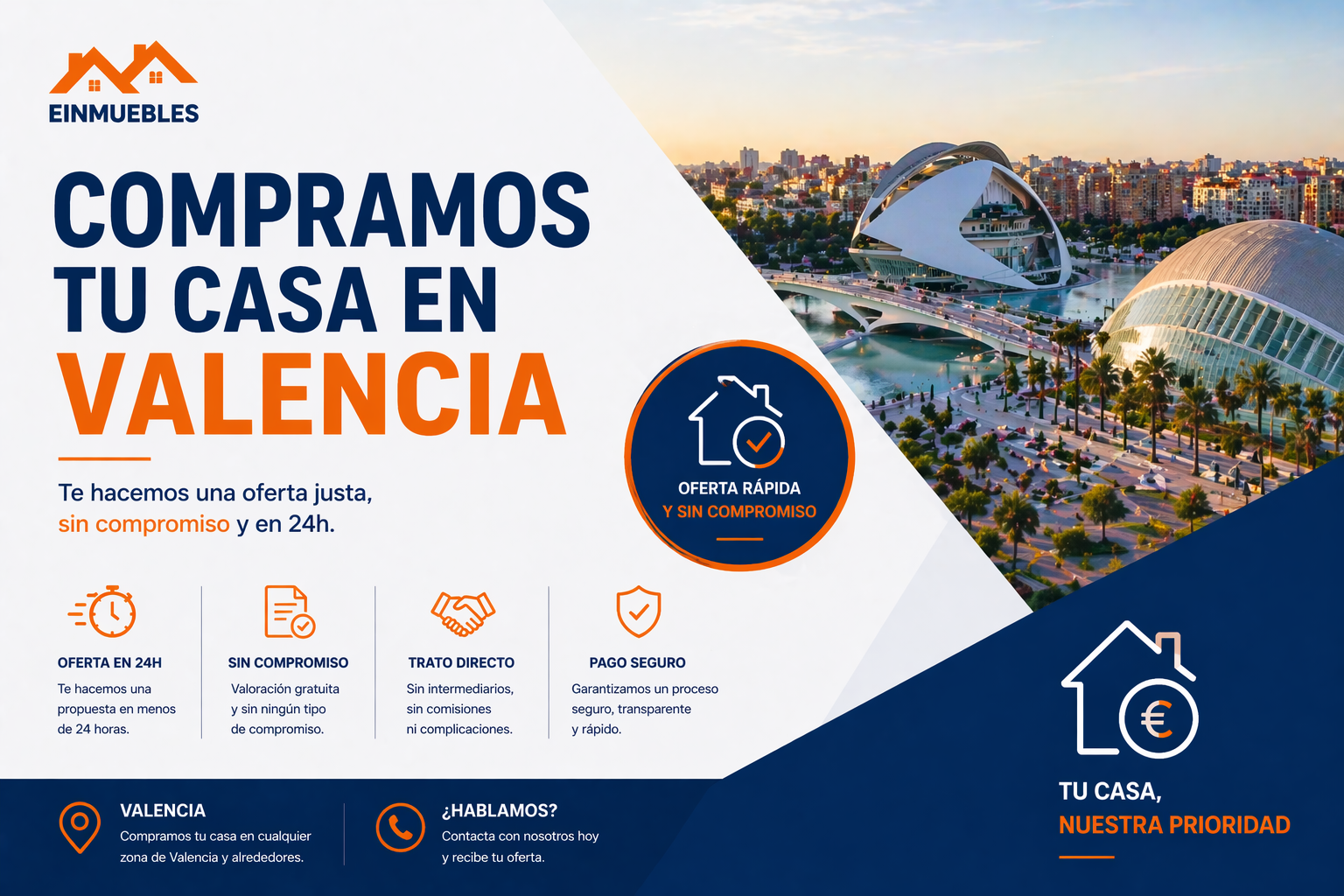Compramos tu casa en Valencia
