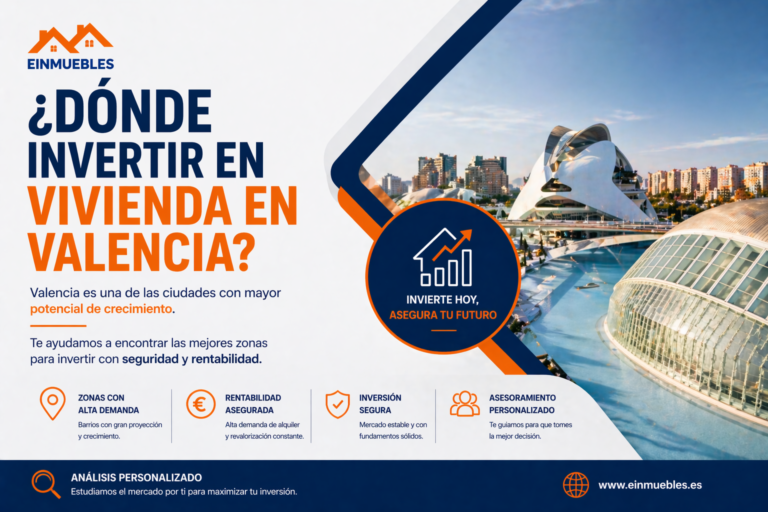 ¿Dónde invertir en vivienda en Valencia