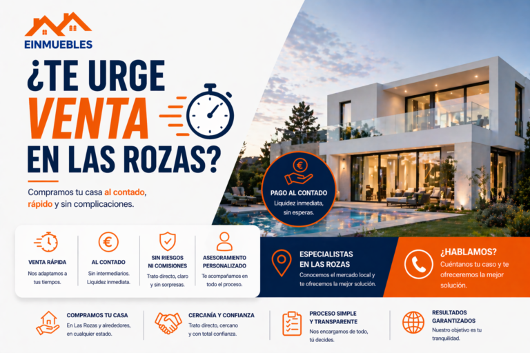 Te ayudamos si te urge venta Las Rozas