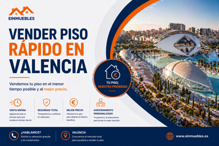 Vender piso rapido en Valencia